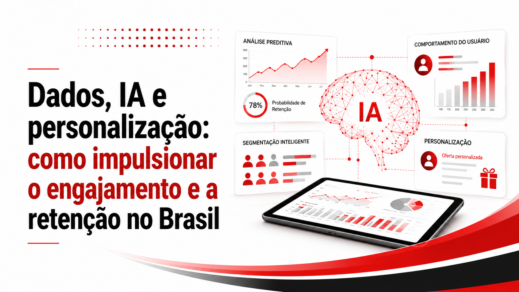 Dados, IA e personalização: como impulsionar o engajamento e a retenção no Brasil
